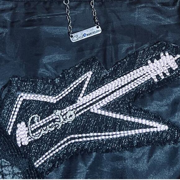 Custo Barcelona Gray/Black Coat | Size 8 - Picture 6 of 9